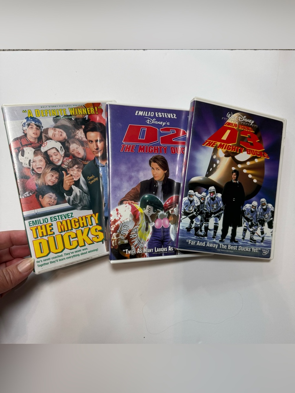 Disney The Mighty Ducks DVD series includes D2 & D3